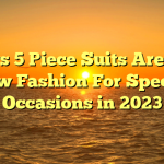 Boys 5 Piece Suits Are the New Fashion For Special Occasions in 2023