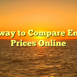 The way to Compare Energy Prices Online