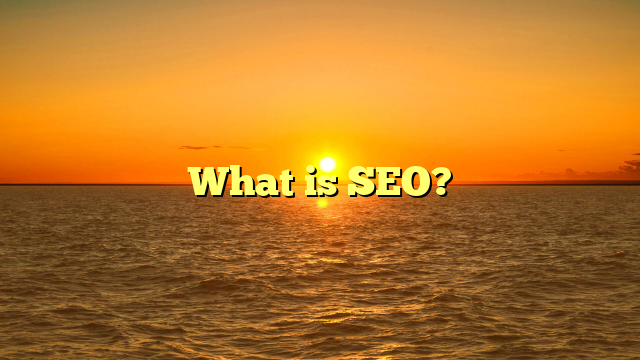 What is SEO?