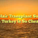 Why Hair Transplant Surgery in Turkey is So Cheap